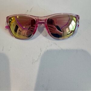 Pink Sunglasses with Reflective Lenses